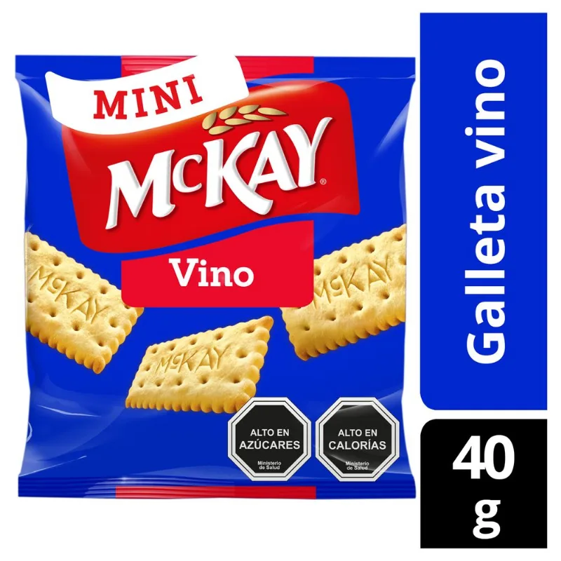 Galletas McKay Mini Vino 40 g