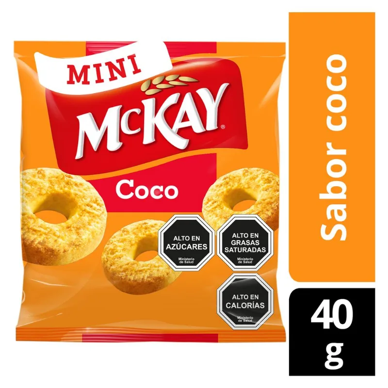 Galletas McKay Mini Coco 40 g