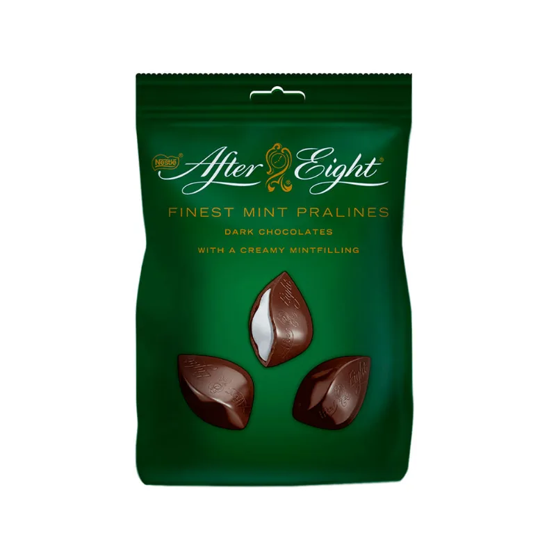 Chocolate After Eight Finest Mint Pralines 136 Gr