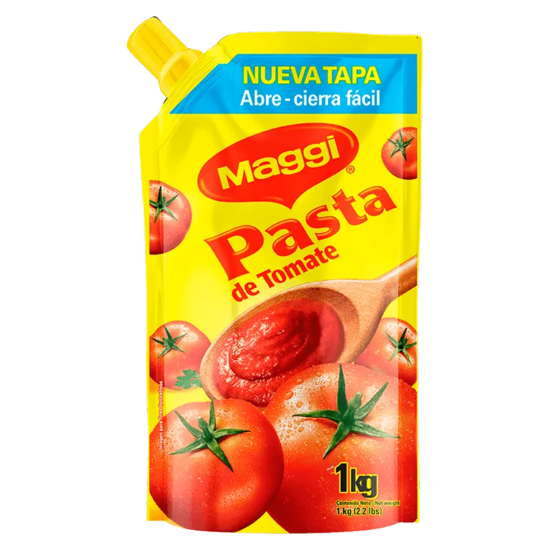 Pasta de Tomate Maggi Doypack|1 kg Pasta de Tomate Maggi|1kg