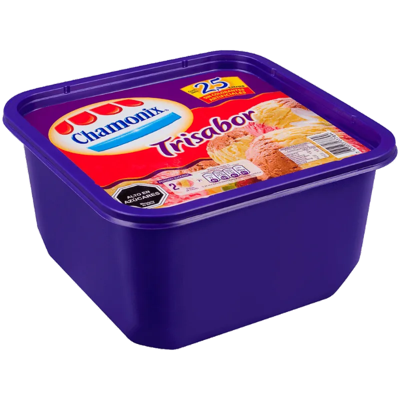 Helado Chamonix Trisabor Cassata 2.5 L