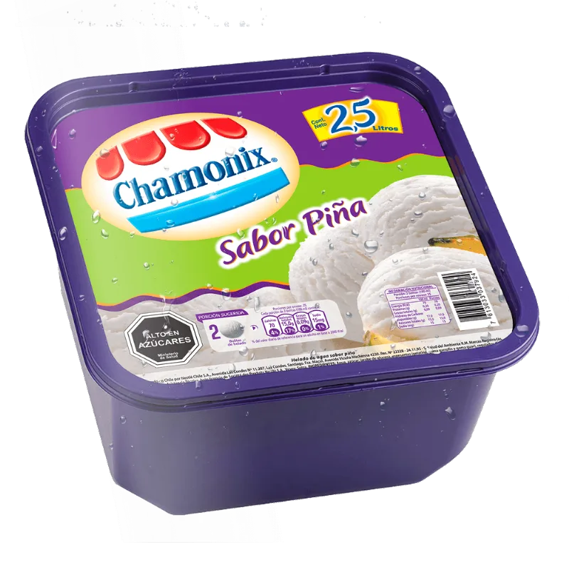 Helado Chamonix Piña Cassata 2,5L