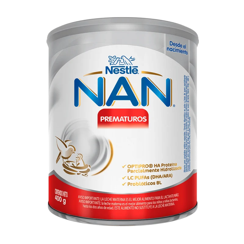 NAN PREMATURO 400Grs. SIN SABOR