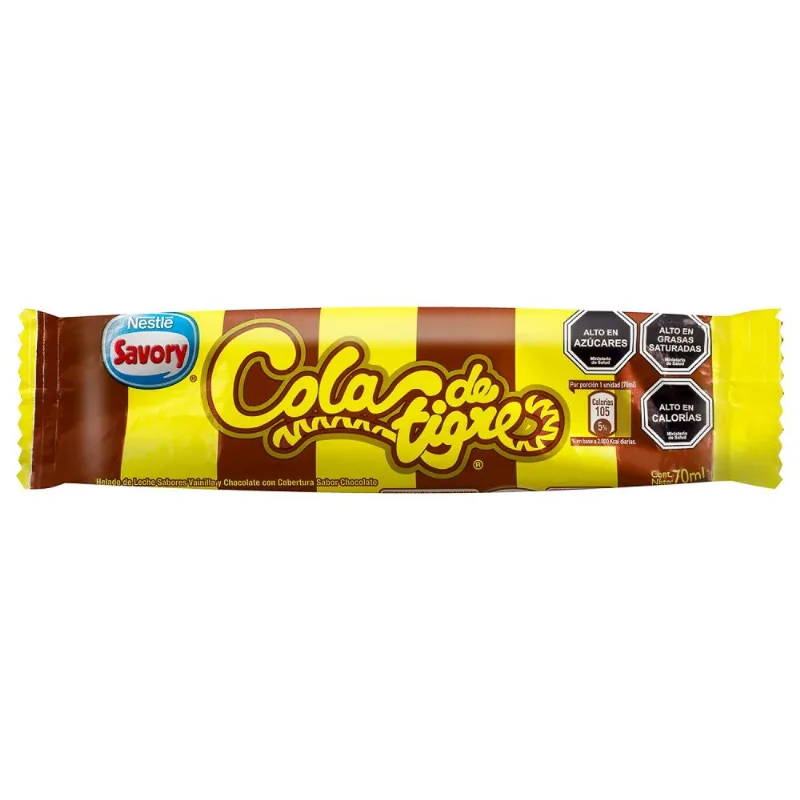 Helado Cola de Tigre 70 ml