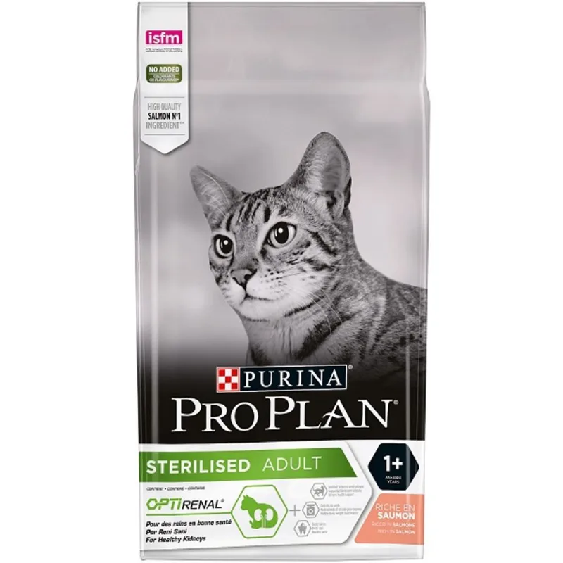Purina proplan gatto adult sterilised optirenal salmone 1,5 kg