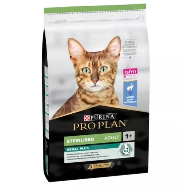 Purina proplan gatto sterilised adult renal plus coniglio 10 kg