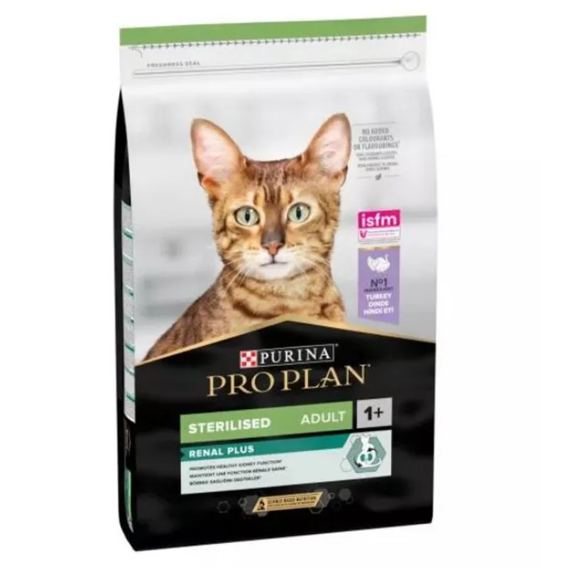 Purina proplan gatto sterilised adult renal plus tacchino 10 kg
