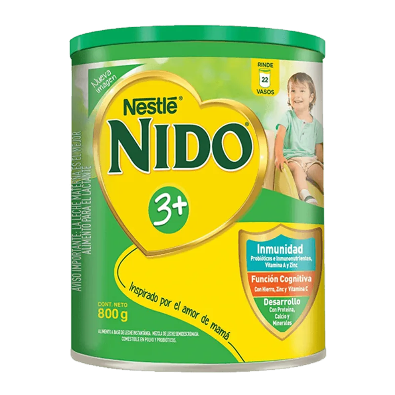 Nido 3+ Desarrollo Lata|800 g Nido 3+ Desarrollo Lata 800g