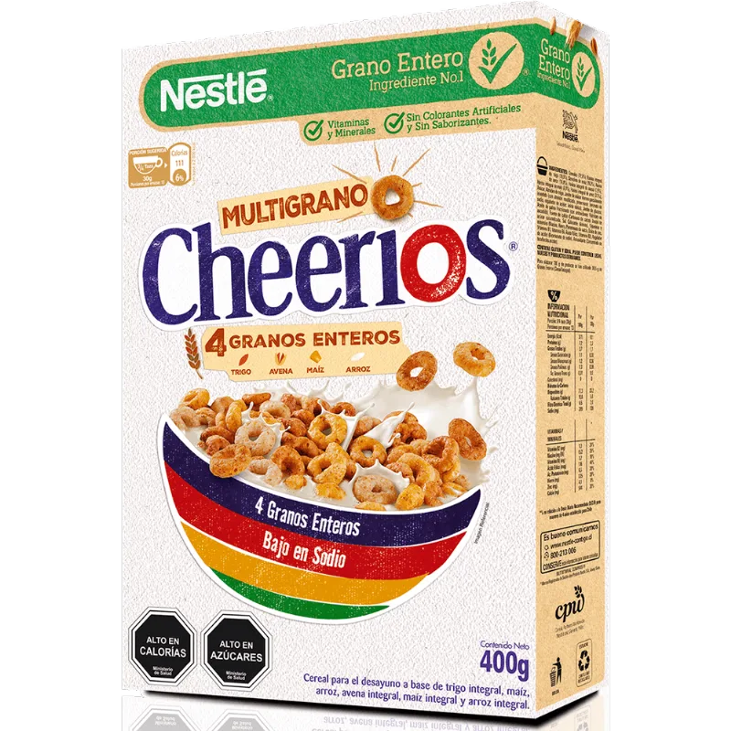 Cereal Cheerios Multigrano 400 g