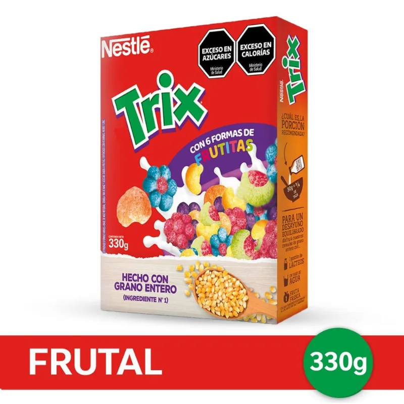 Cereal Sabor Frutitas 330 Grs Trix
