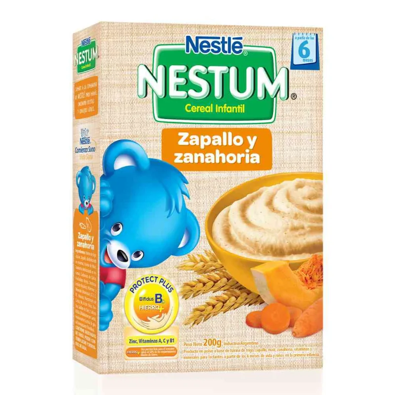 Cereal Nestum Con Zapallo 200 Gr