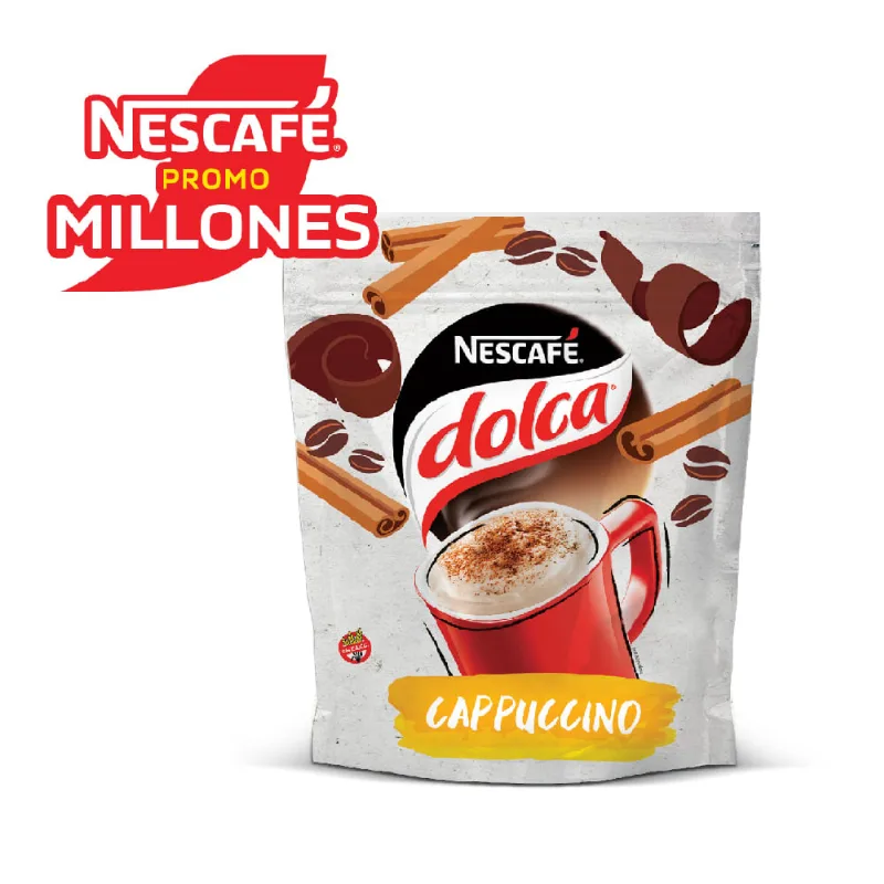 Café Nescafe Dolca Cappuccino Dp X125g Café Instantáneo Nescafe Dolca Cappuccino 125 Gr