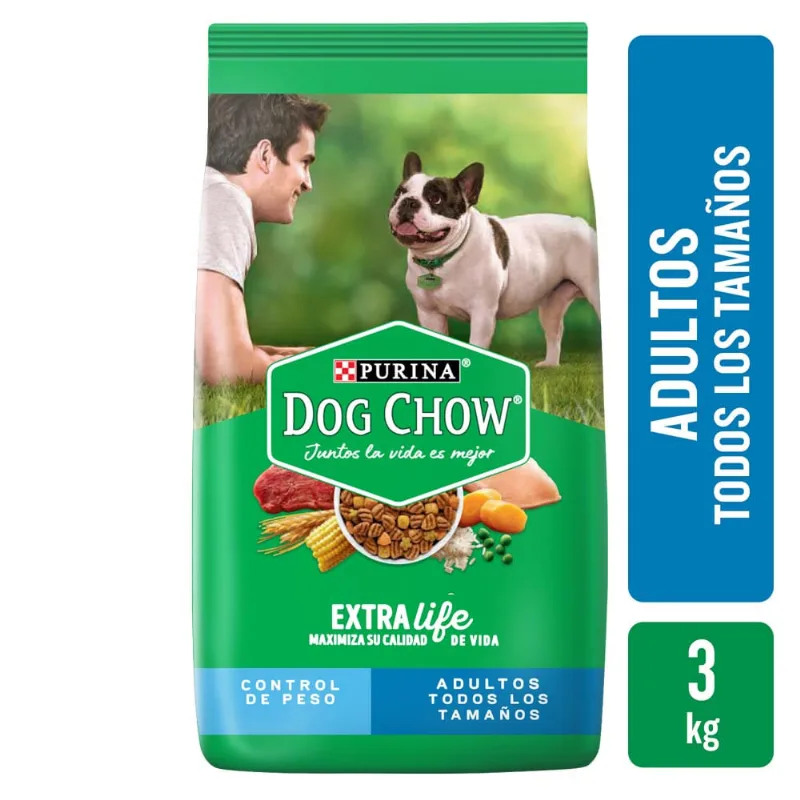 Dog Chow Control De Peso 3 Kg.