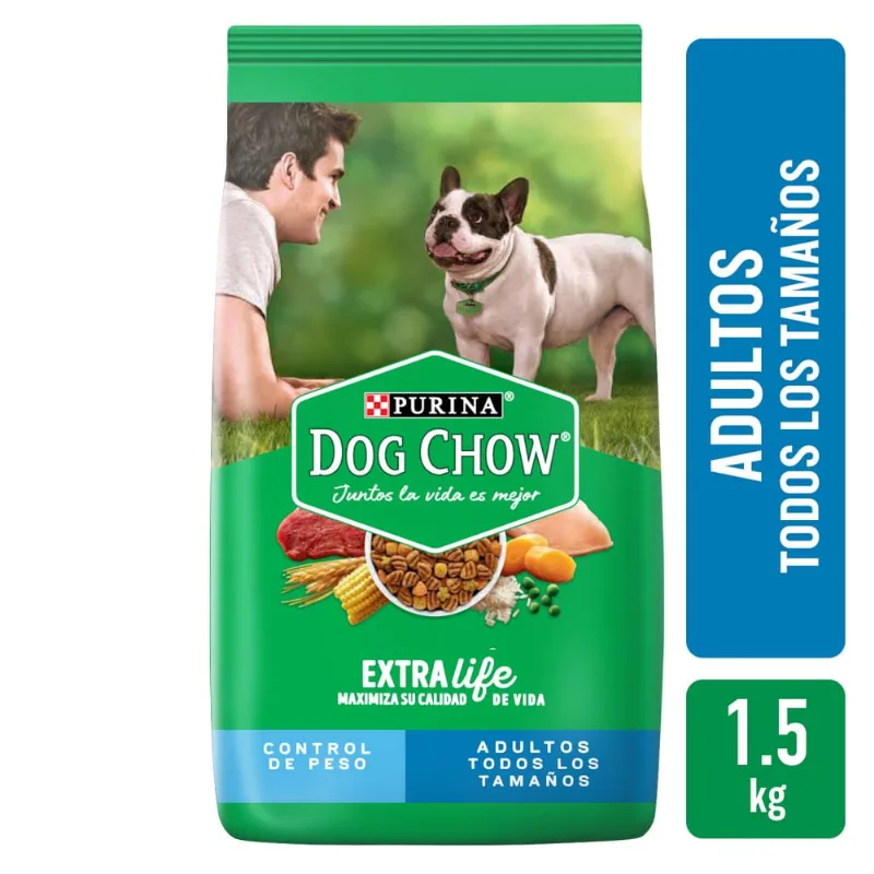Dog Chow Control De Peso 1,5 Kg.