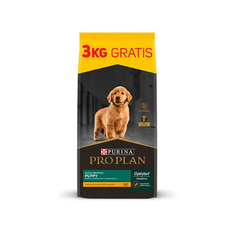 Pro Plan Perro Cachorro Raza Mediana x 15+3 Kg