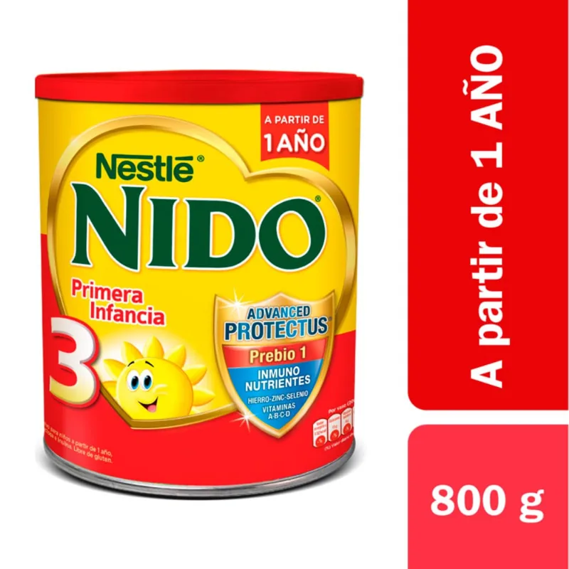 Leche En Polvo Nido 3 800 Gr