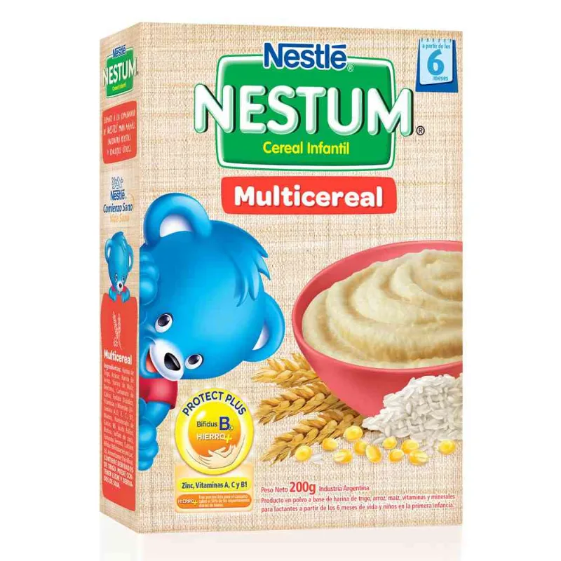 Cereal Infantil Nestum Multicereal 200 Gr
