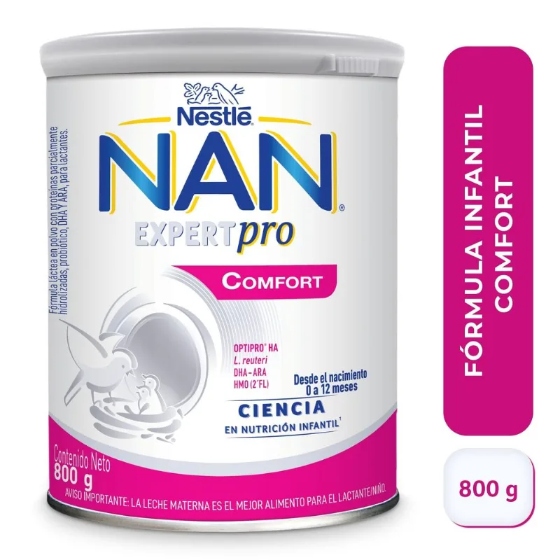 Fórmula Infantil Nan Expertpro Comfort 800 G