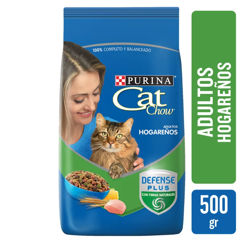 Alimento Purina Cat Chow Gatos Hogareños Alimento Para Gatos Purina Cat Chow Hogareña 0,5 Kg