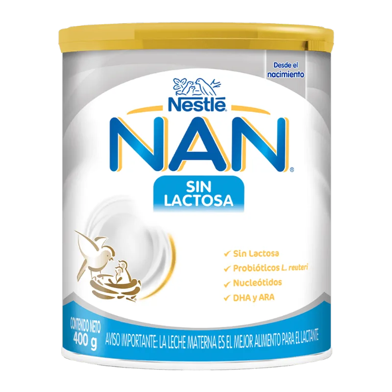 NAN Sin Lactosa Lata 400g NAN® Sin Lactosa Lata 400g