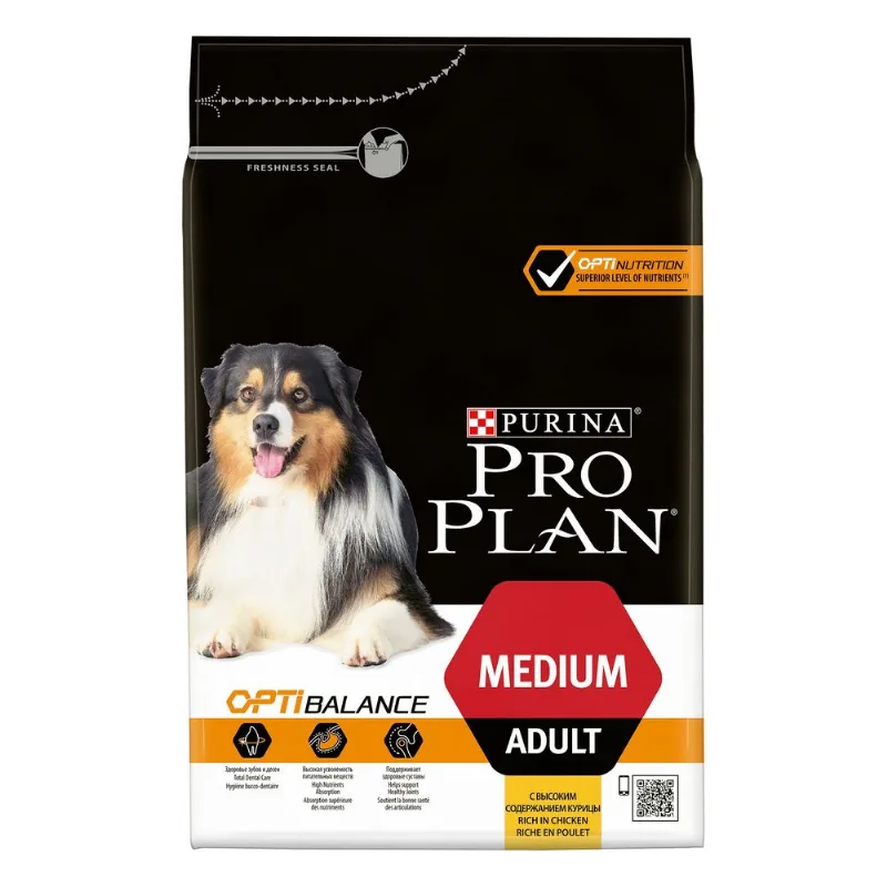Purina proplan adult medium optibalance 3 kg