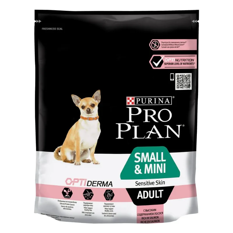 Purina proplan adult small mini sensitive skin optiderma salmone 700 gr