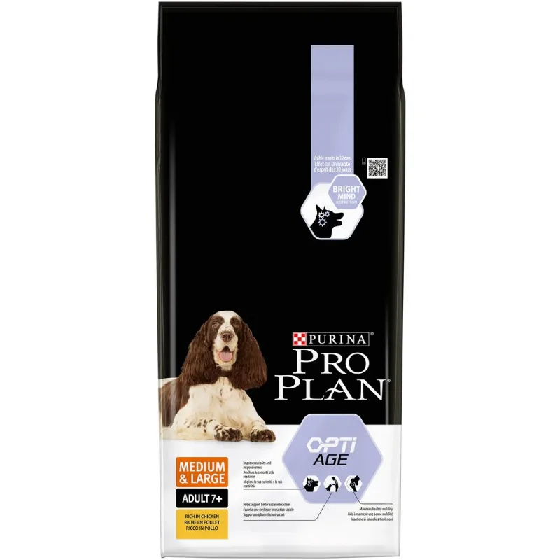 Purina proplan adult 7+ medium large optiage 14 kg