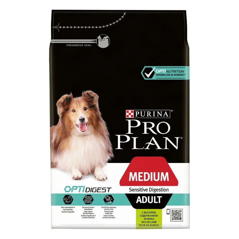 Purina proplan adult medium sensitive digestion optidigest agnello 3 kg