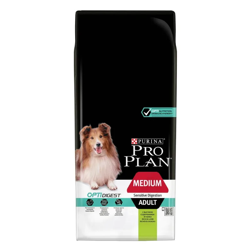 Purina proplan adult medium sensitive digestion optidigest agnello 14 kg