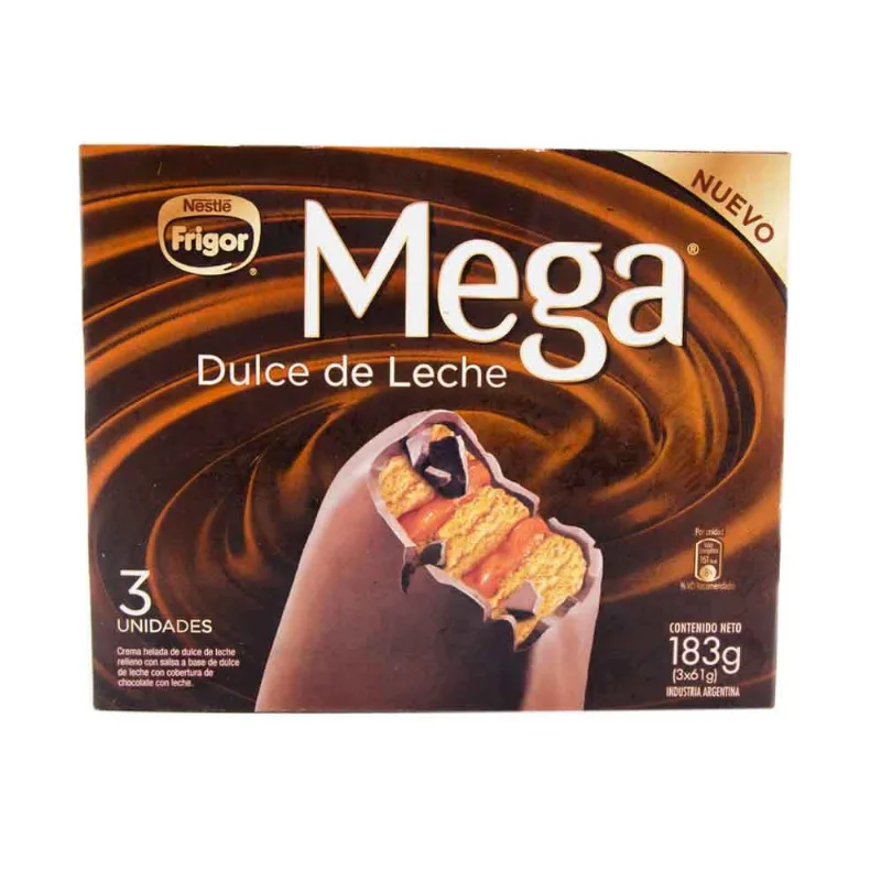 Helado De Dulce De Leche Mega 183 Gr