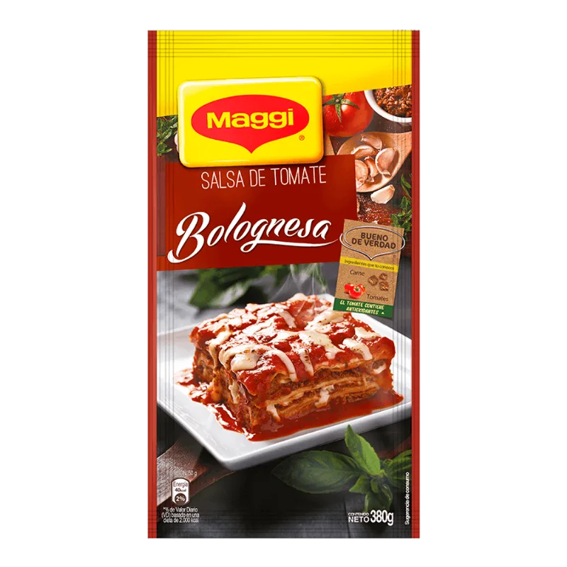 Salsa de Tomate Bolognesa Maggi|380g