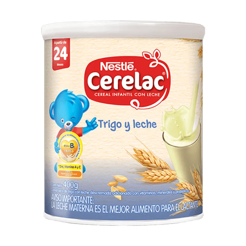 Cerelac Trigo con Leche Lata|400g Cerelac Trigo con Leche|400g