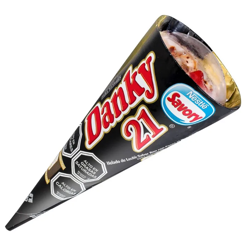 Helado Danky 21 Pasas Al Ron 125 ml