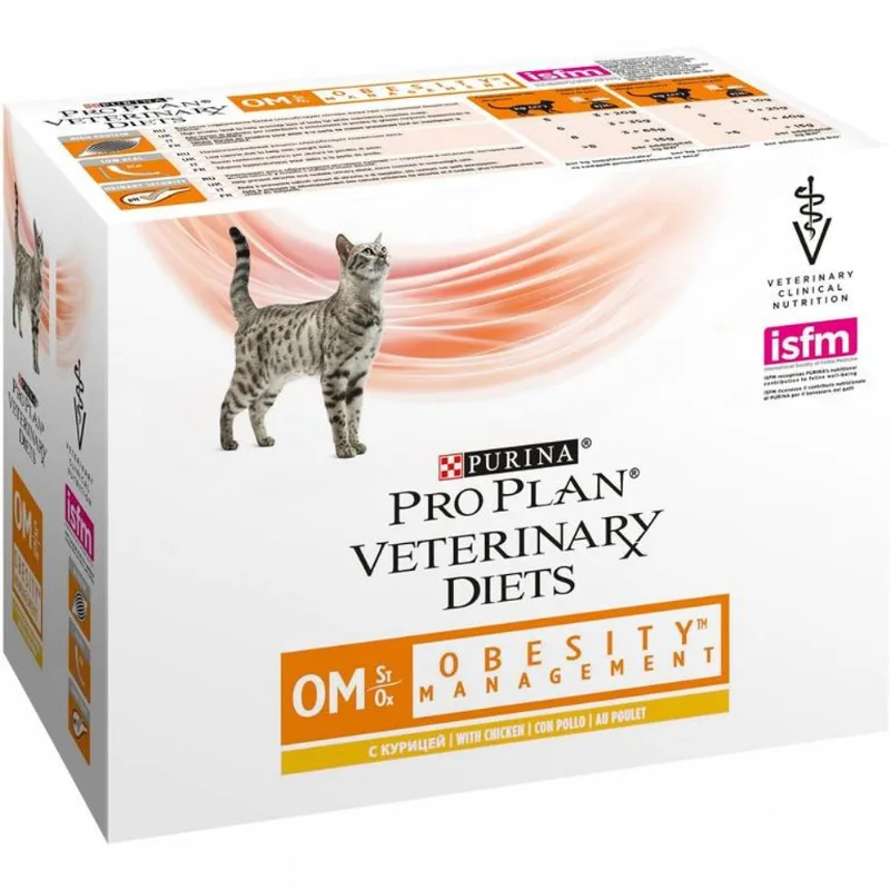 Purina proplan diet om gatto pollo 10 buste 85 gr