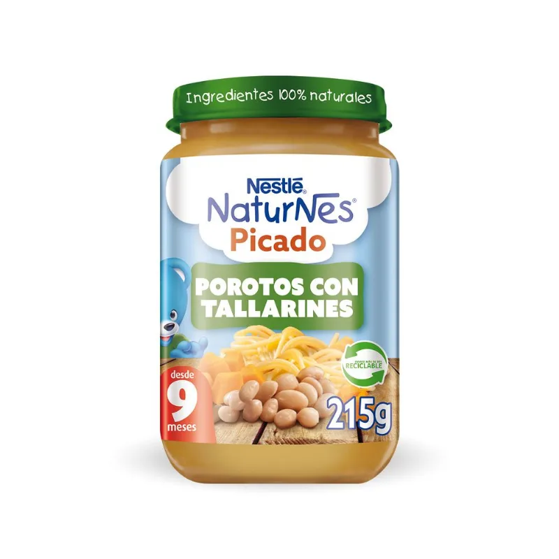 Picado Naturnes Porotos con Tallarines 215 g