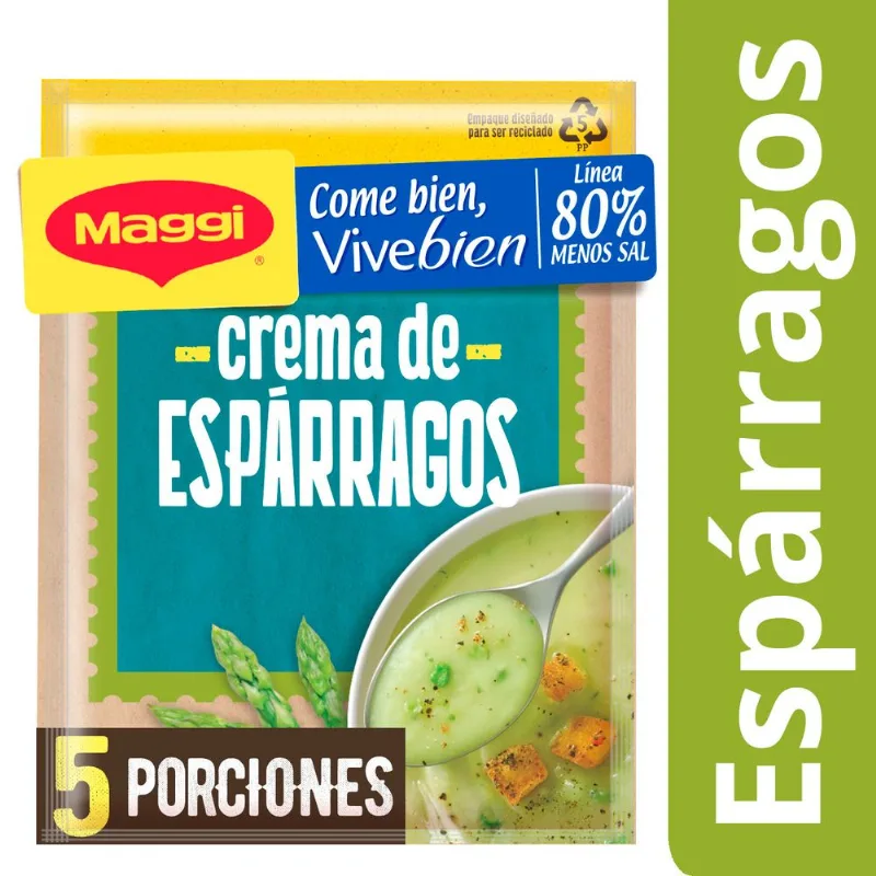 Crema Maggi Vive Bien de Espárragos 64G