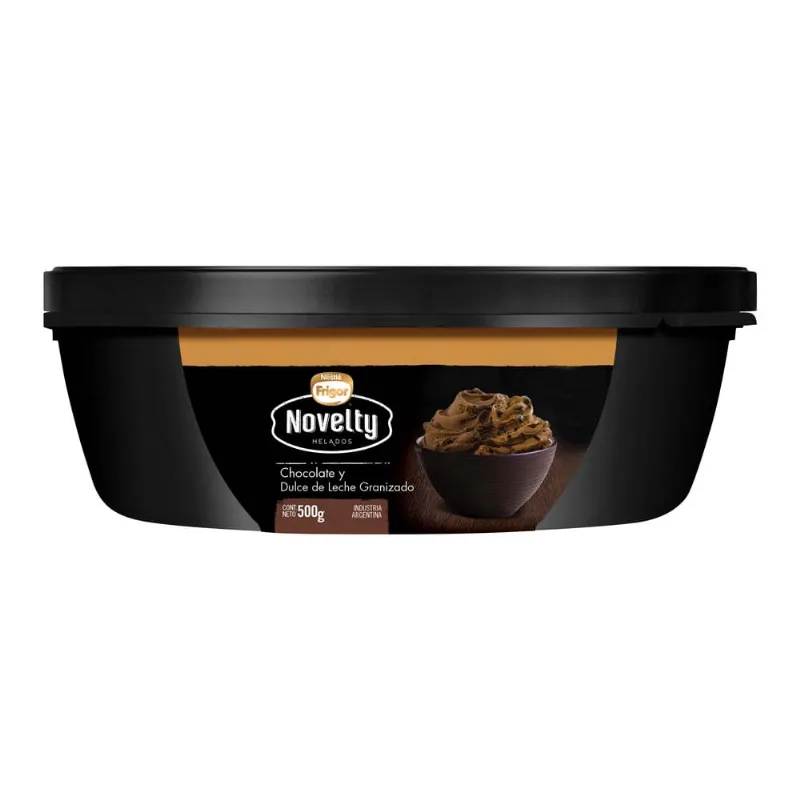 Helado Novelty Dulce De Leche Granizado Y Chocolate 500 Gr