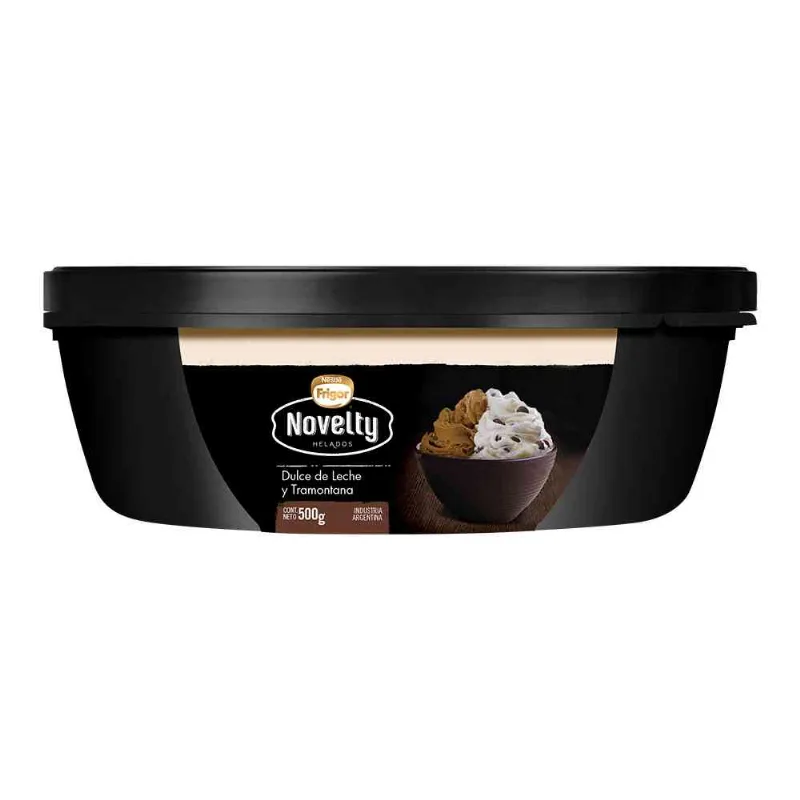 Helado Novelty Tramontana Y Dulce De Leche 500 Gr