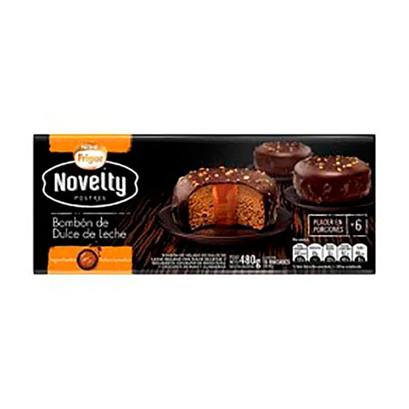 Helado Bomb«n Dulce De Leche Novelty 480 Gr Helado Bombón Dulce De Leche Novelty 480 Gr