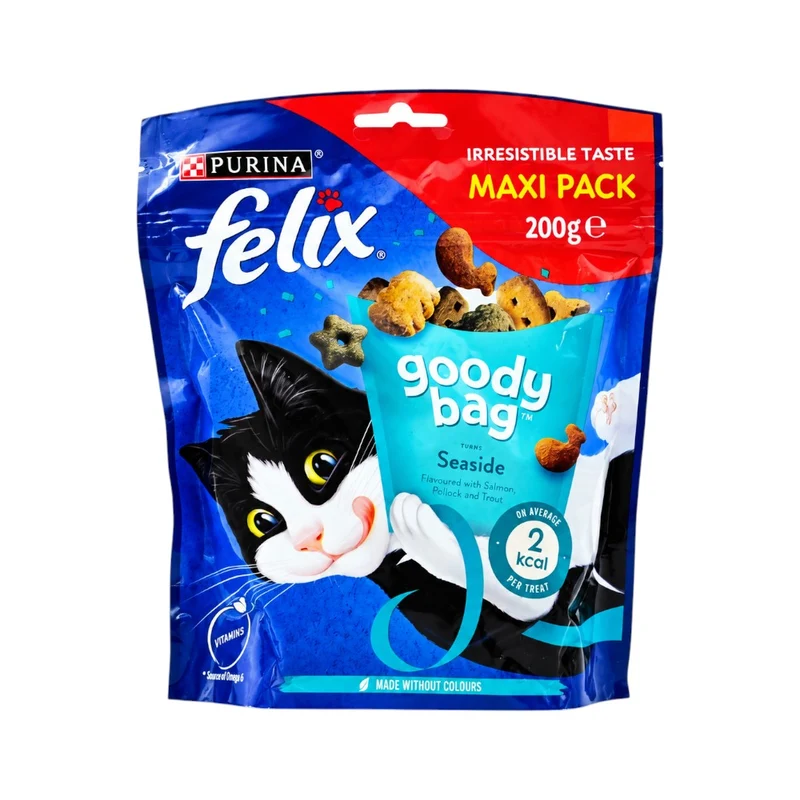 PURINA FELIX CAT FOOD GOODY BAG SEASIDE 200 GM
