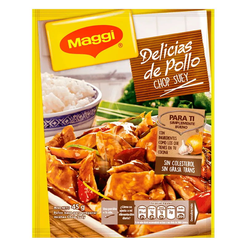Delicias de Pollo Chop Suey Maggi|45g