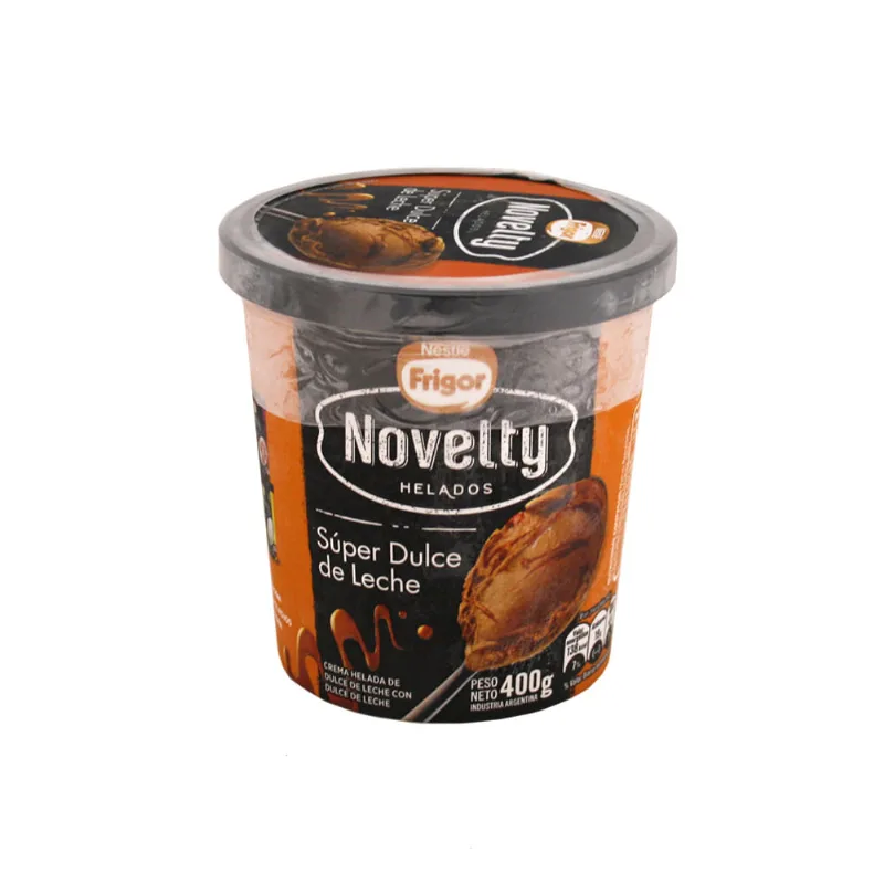 Helado Novelty Super Dulce De Leche 400 Gr