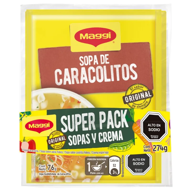Pack Sopas y Cremas 3 un.