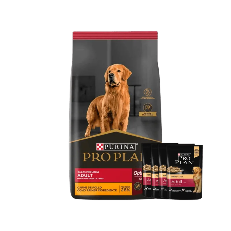 Pro Plan Perro Adulto Raza Mediana x 15 Kg