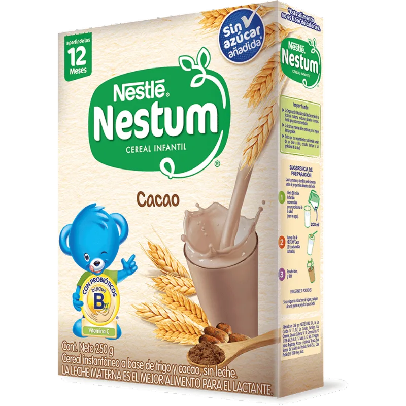 Cereal Infantil Nestum Cacao 250 g