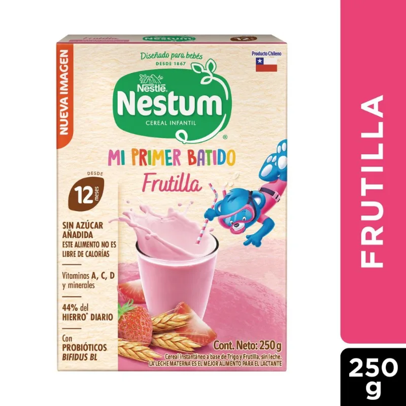 Cereal Infantil Nestum Frutilla 250 g
