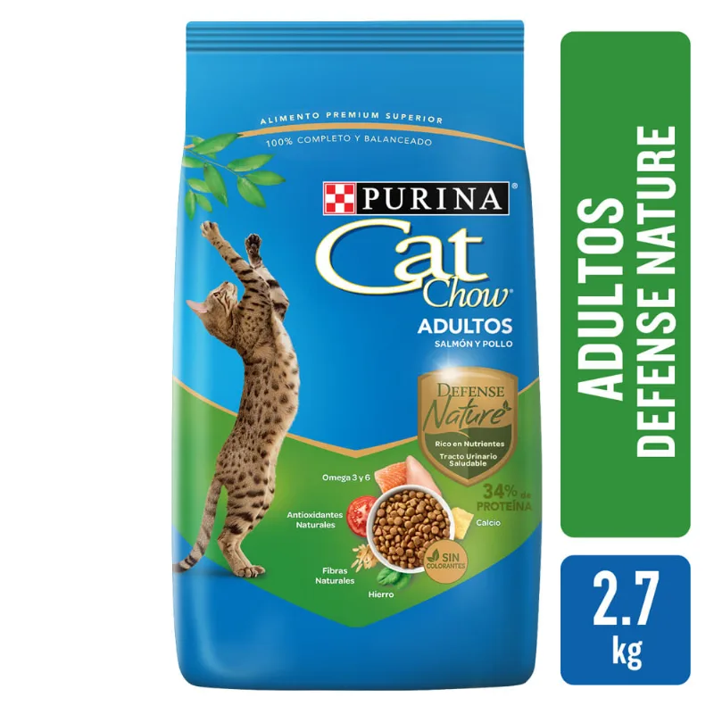 Alimento Cat Chow Adult Defense Nature