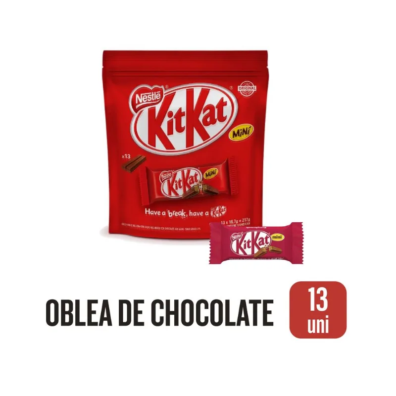 Oblea Kitkat® 2 Finger Doypack X 217gr