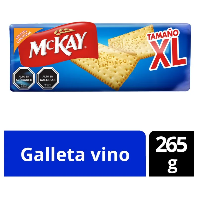 Galleta McKay Vino XL 265 g