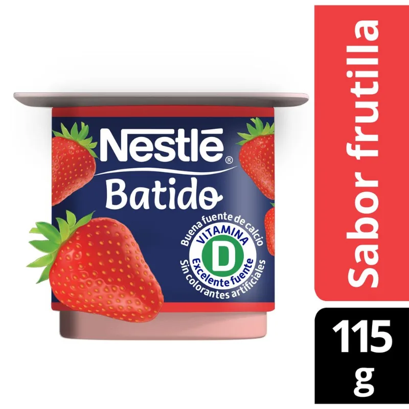 Yogurt Batido Nestlé Frutilla 115 g